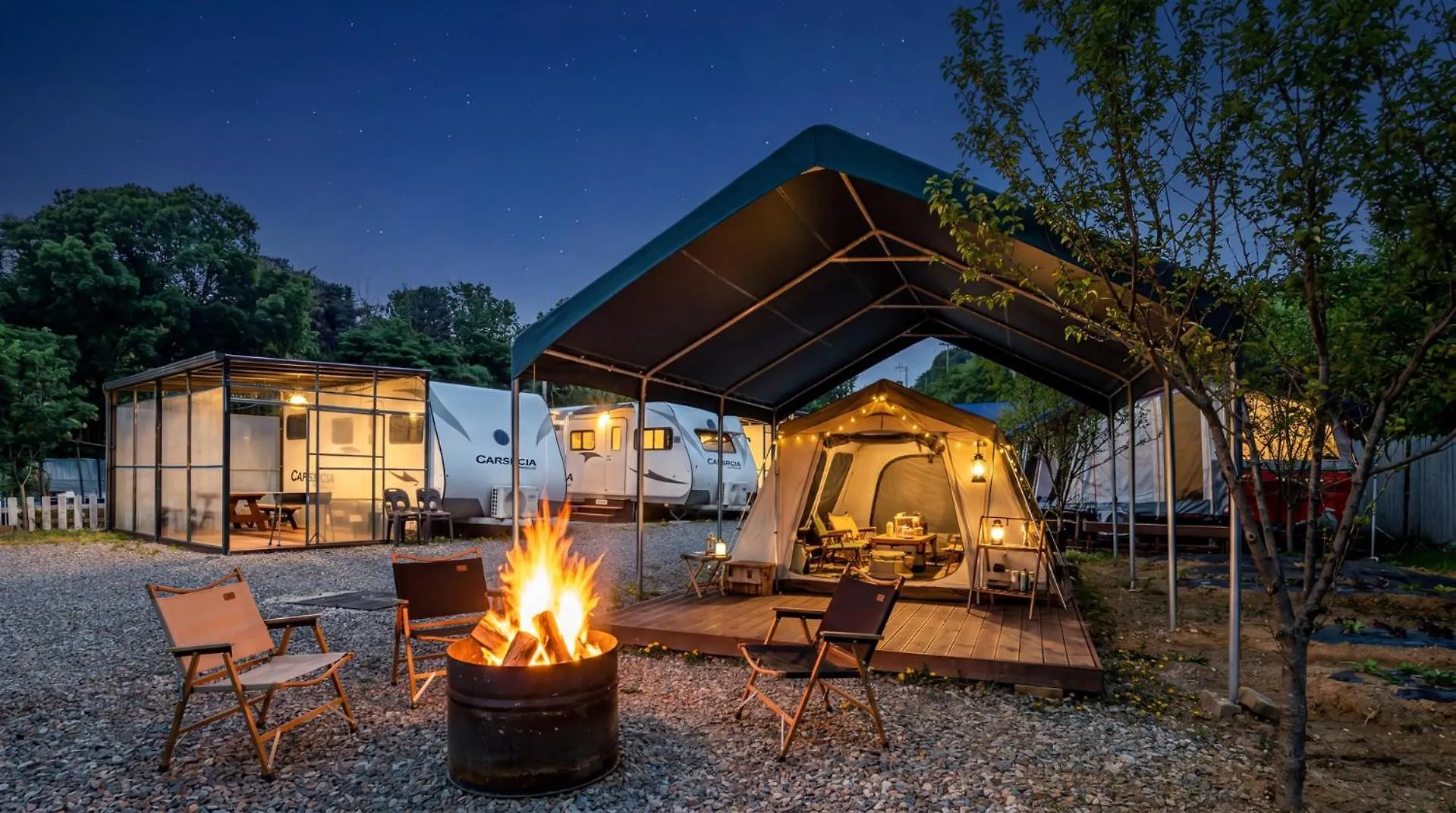 Holiday home Ganghwa Nakjohealing Caravan&Camping Incheon